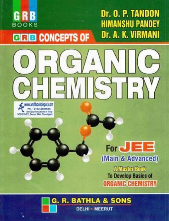 GRB Concepts of Organic Chemistry for JEE Main and Advanced