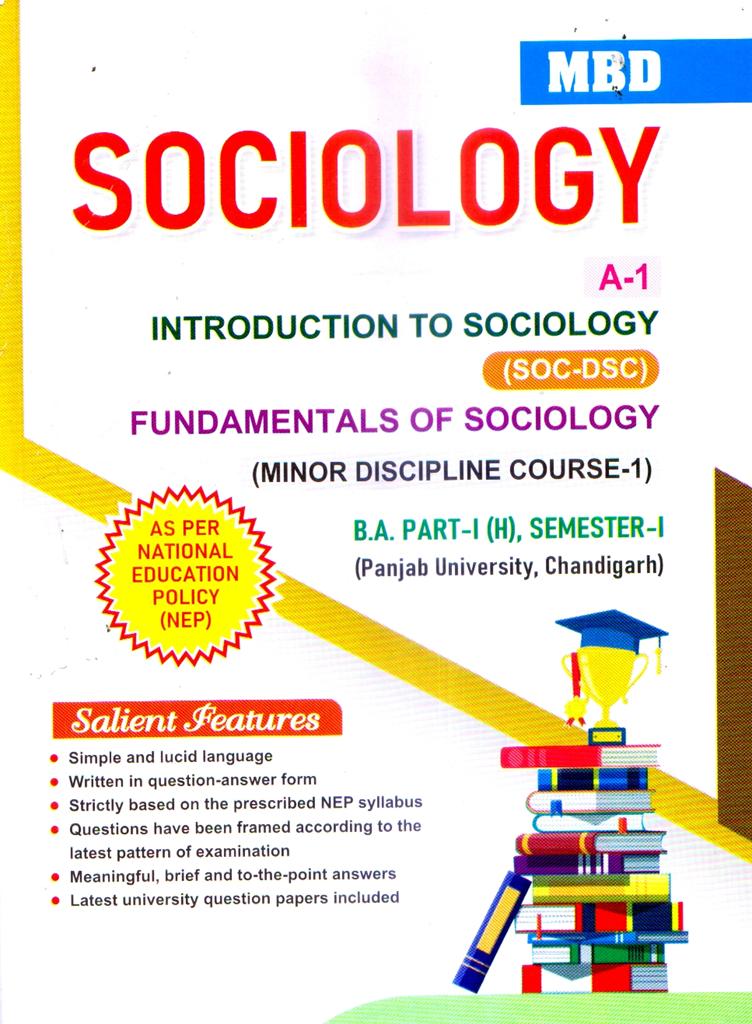 MBD Sociology BA 1st Sem PU (Hindi Medium)