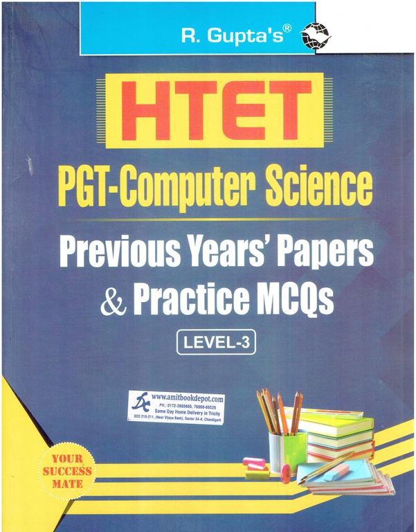 R Gupta HTET PGT Computer Science Previous Years Papers and Practice MCQs Level 3