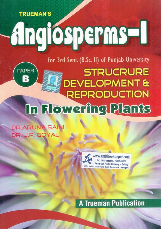 Trueman Angiosperms 1 Paper B BSc 3rd Semester PU Chandigarh