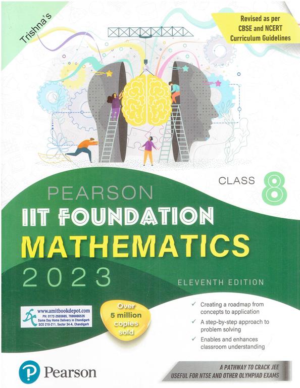 Pearson IIT Foundation Series Mathematics for Class 8th