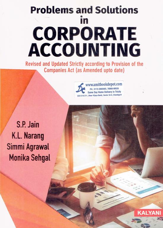 Problems And Solutions In Corporate Accounting BCom 2nd Semester Chandigarh