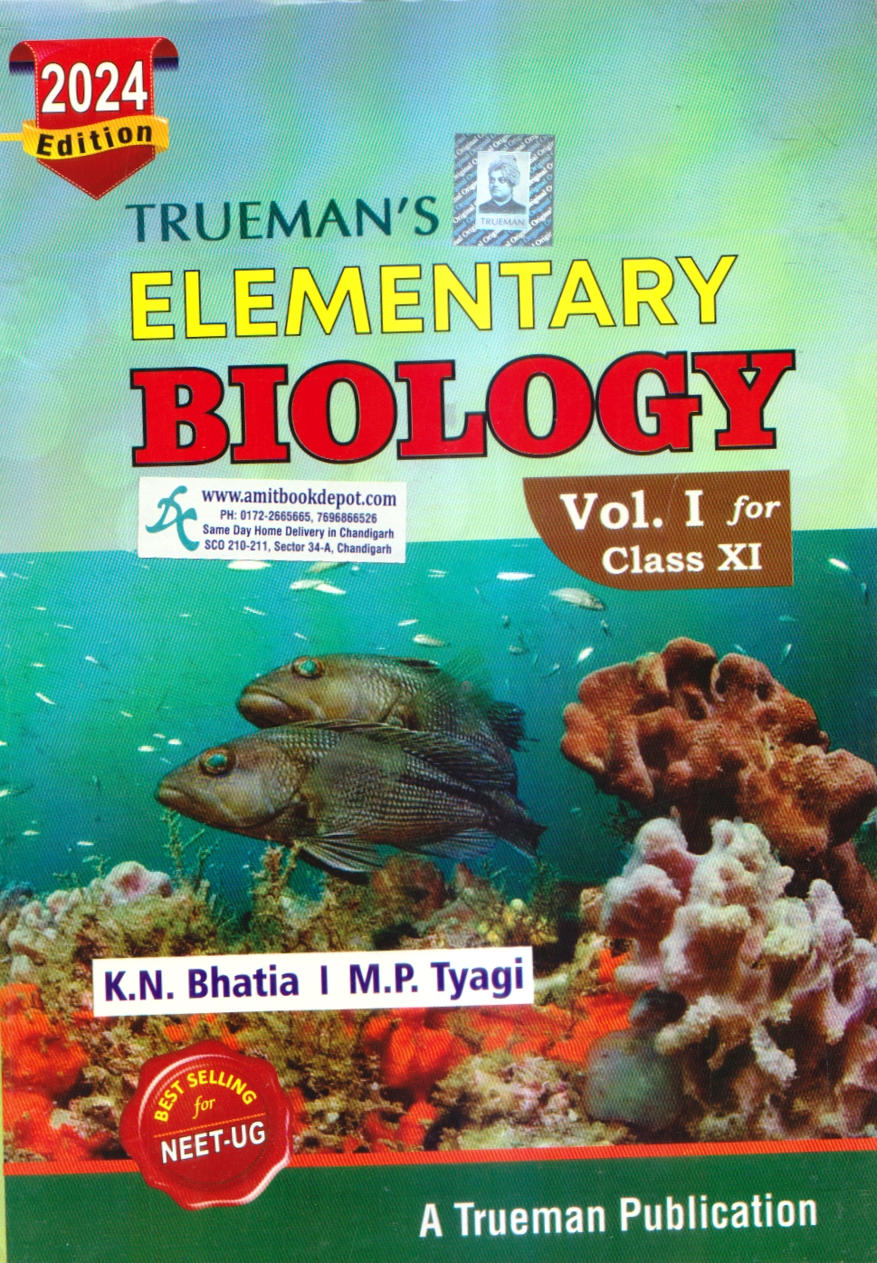 Trueman Elementary Biology Volume 1 for Class 11th