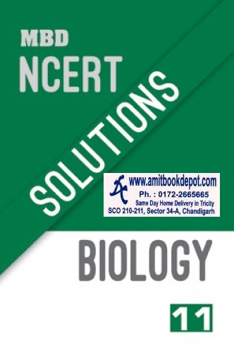 MBD NCERT Solutions Biology For Class 11th (NEW)	