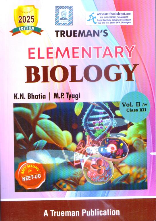 Trueman Elementary Biology Volume 2 for Class 12th