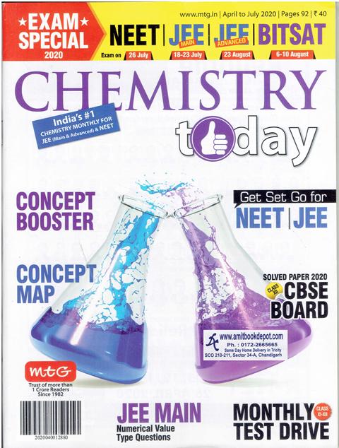 Chemistry Today Monthly Magazine (April to July) 2020) (NEW)