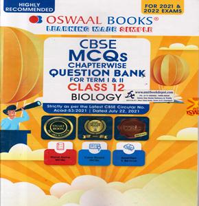 Oswaal CBSE MCQ Chapterwise Question Bank Biology for Class 12th