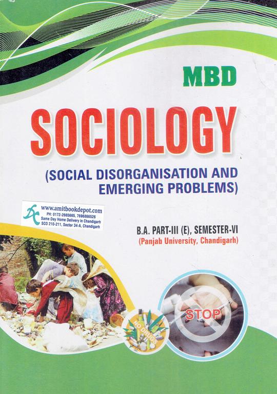 MBD Sociology BA 6th Sem PU (English Medium)