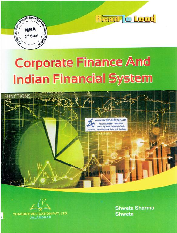 Thakur Corporate Finance and Indian Financial System MBA 2nd Sem PTU