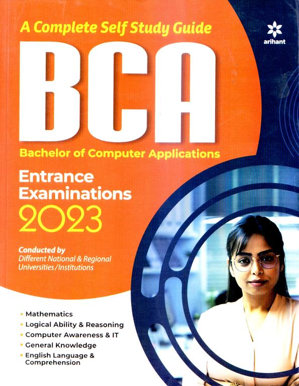 Arihant Self Study Guide  BCA Entrance Examination 2023