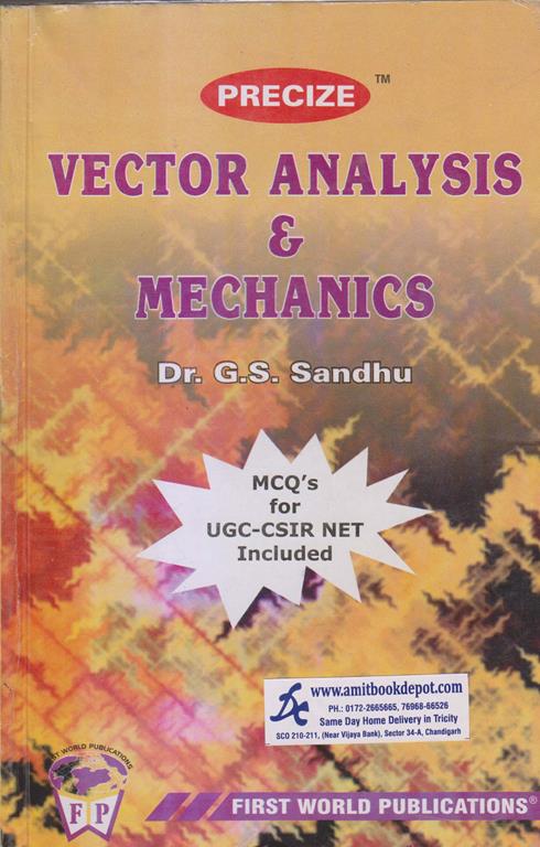 Precize Vector Analysis and Mechanics for MSc Mathematics Semester 2 Panjab University