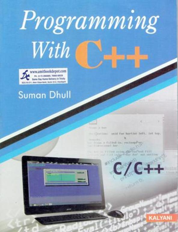 Programming With C++ For BA/BSC 3rd Sem And BCA 2nd Sem PU