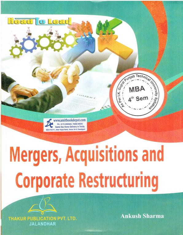 Mergers, Acquisitions and Corporate Restructuring MBA 4th Sem PTU