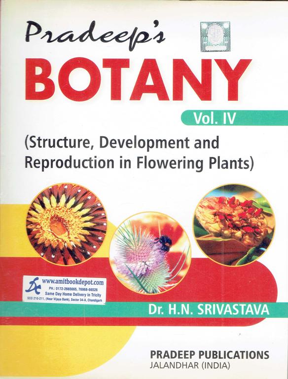 Pradeep Botany Vol 4 BSc 3rd and 4th Semester PU Chandigarh