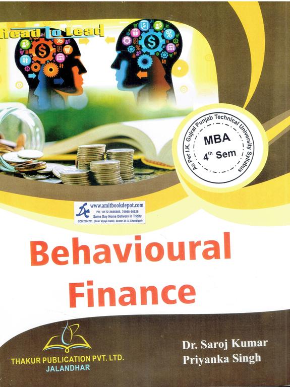 Behavioural Finance MBA 4th Sem PTU