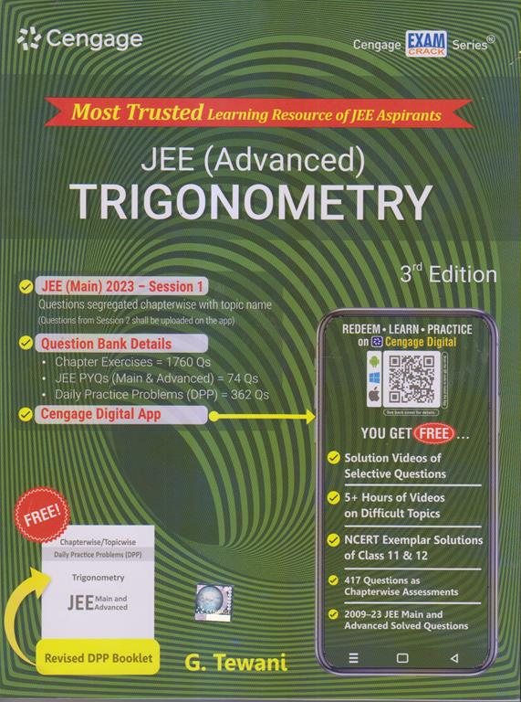 Cengage Trigonometry for JEE (Advanced) 3rd Edition 2023