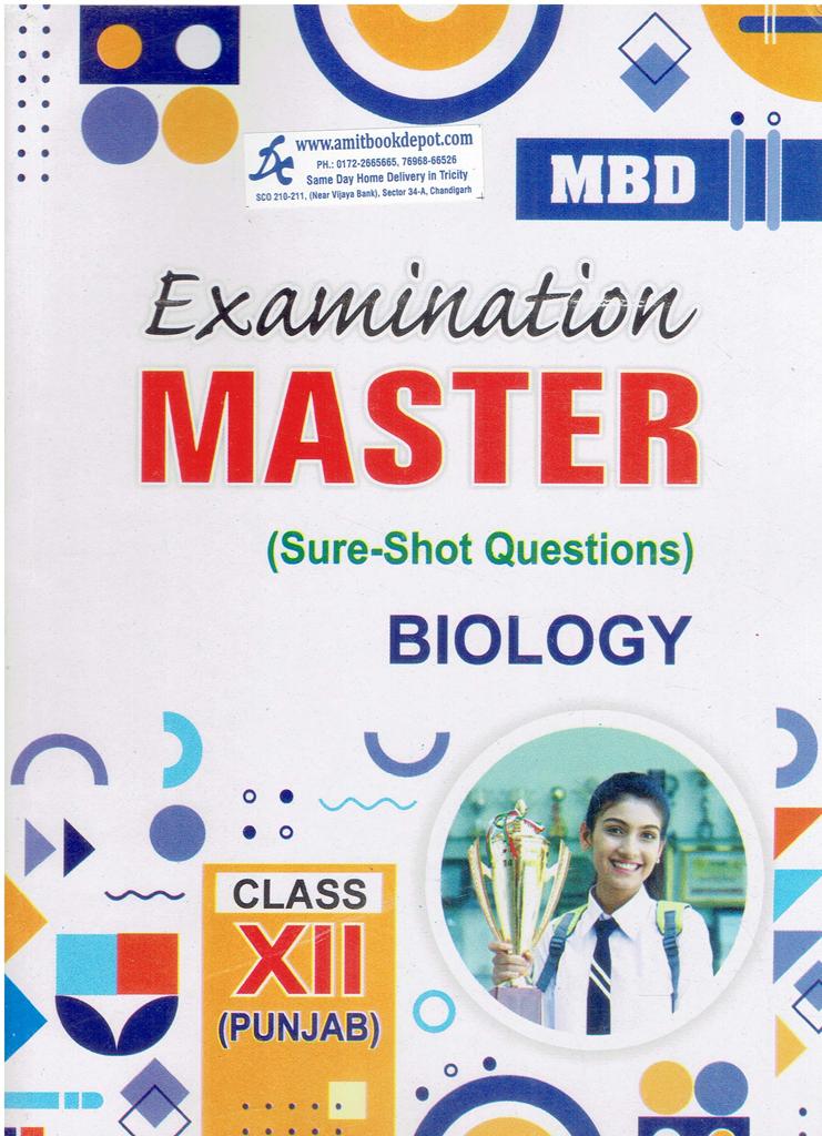 MBD Examination Master Sure Shot Question Biology For Class 12th (New)