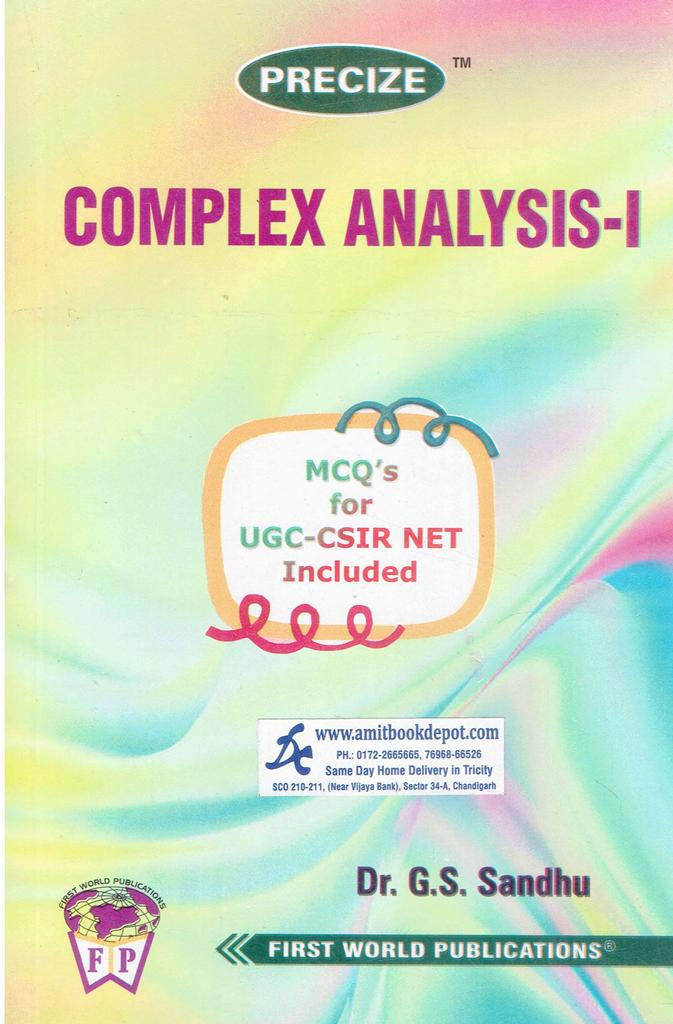 Precize Complex Analysis 1 for MSc Mathematics (NEW)