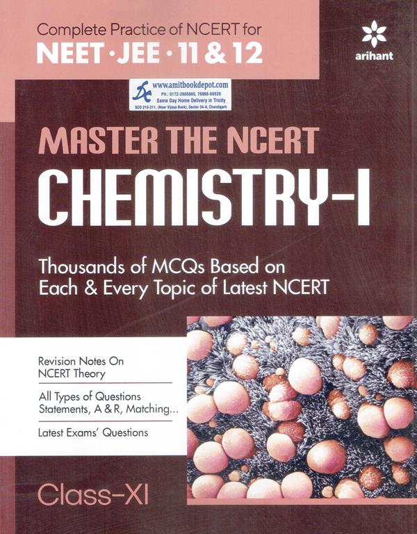 Arihant Master The NCERT for NEET Chemistry Vol 1 Class 11th