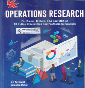 Operations Research for Bcom Mcom BBA and MBA of All Indian Universities and Professional Courses