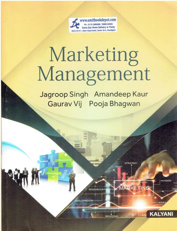 Kalyani Marketing Management for BCom I BBA and MCom PU Chandigarh