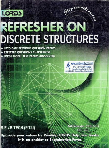 Discrete Structures CSE and IT 3rd Sem PTU (OLD)