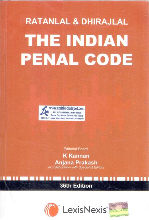 Ratanlal and Dhirajlal The Indian Penal Code