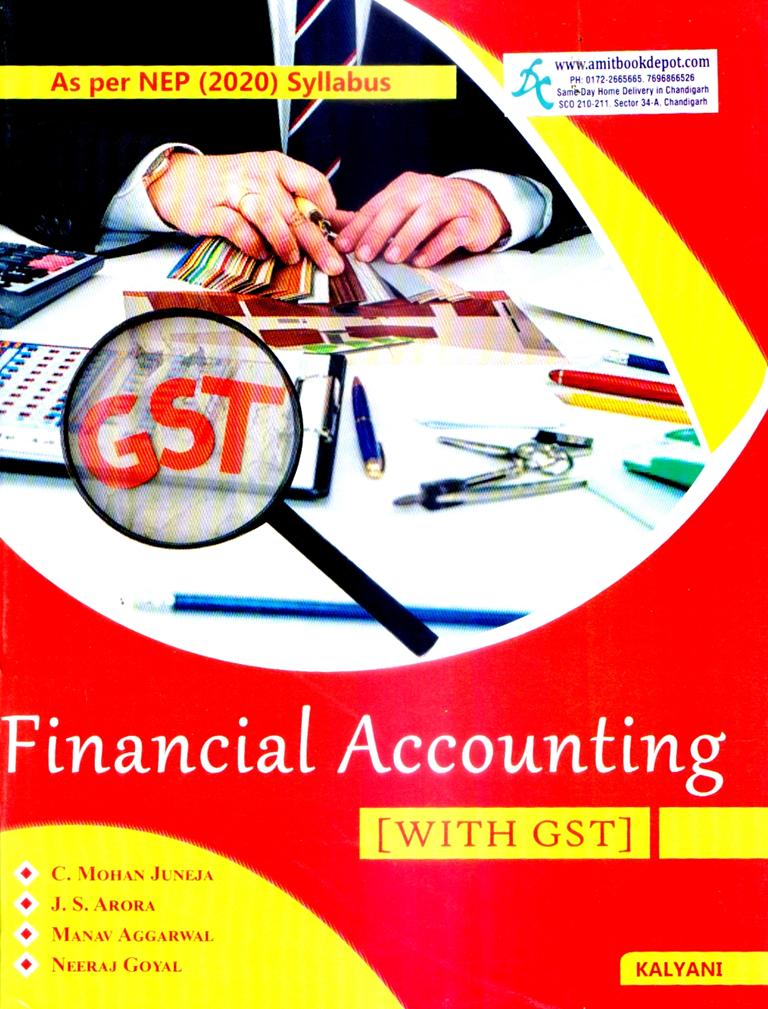 Financial Accounting with GST BBA 1st Semester PU Chandigarh