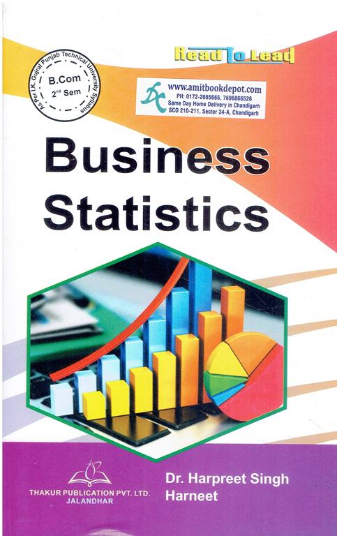 Thakur Business Statistics B.Com 2th Semester PTU