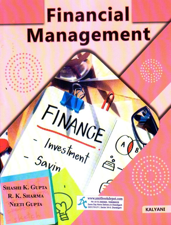 Kalyani Financial Management BCOM 6th Semester PU Chandigarh