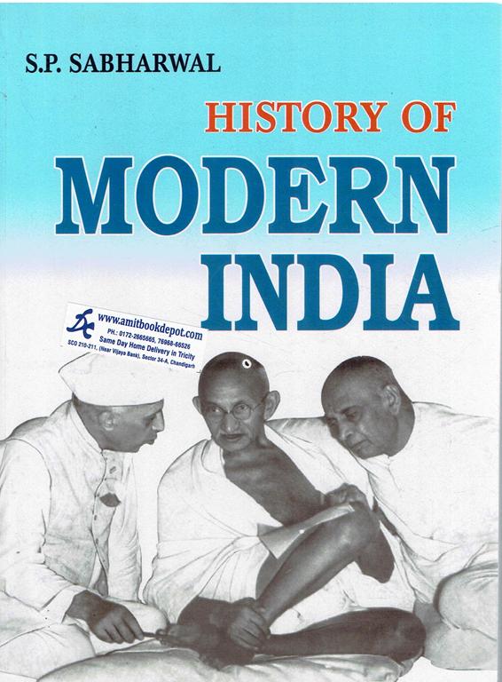 History of Modern India (From 1707 AD to 1964 AD) BA 3rd Semester PU Chandigarh (English)