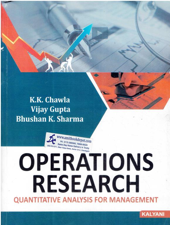 Kalyani Operations Research Quantitative Analysis for Management