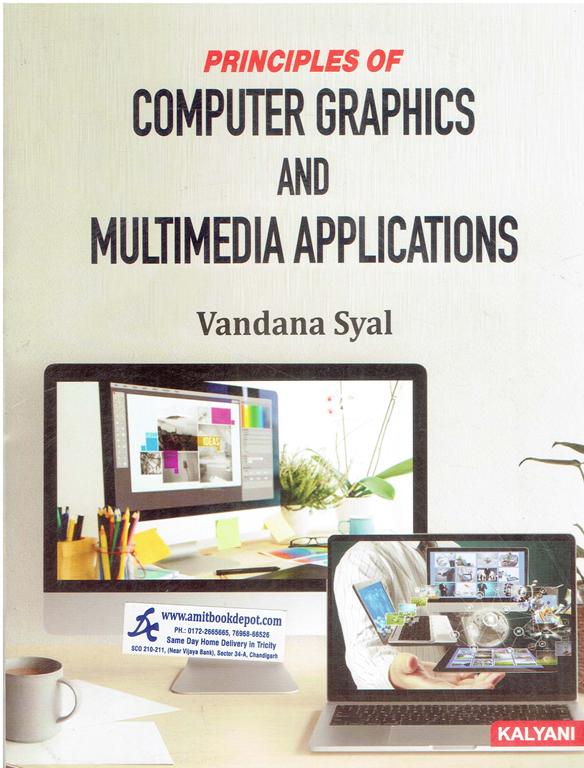 Kalyani Principles Of Computer Graphics And Multimedia Technology, BCA 6th Sem PU Chandigarh