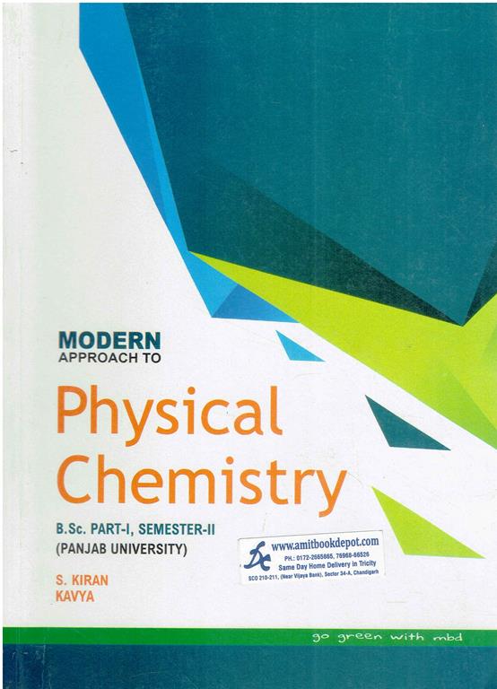 Modern Physical Chemistry BSc 2nd Semester PU Chandigarh