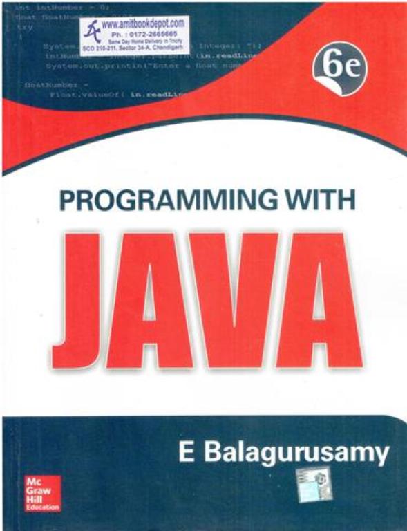 Programming with JAVA