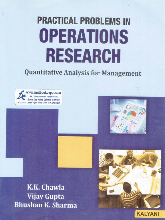 Practical Problems In Operations Research BCOM 6th Semester PU Chandigarh