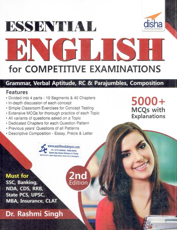 Disha Essential English for Competitive Examinations