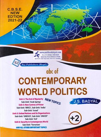 ABC of Contemporary Wolrd Politics Class 12th