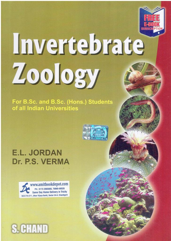 Invertebrate Zoology for BSc Hons Student of All Indian Universities