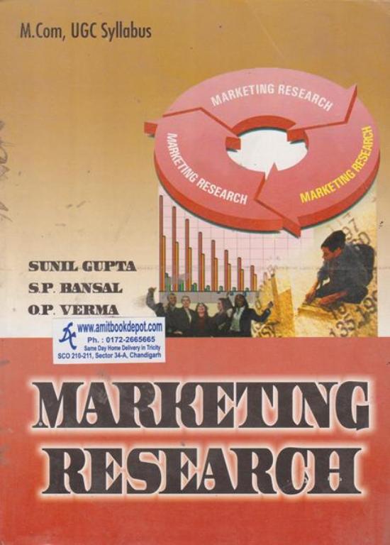 Marketing Research for MCom