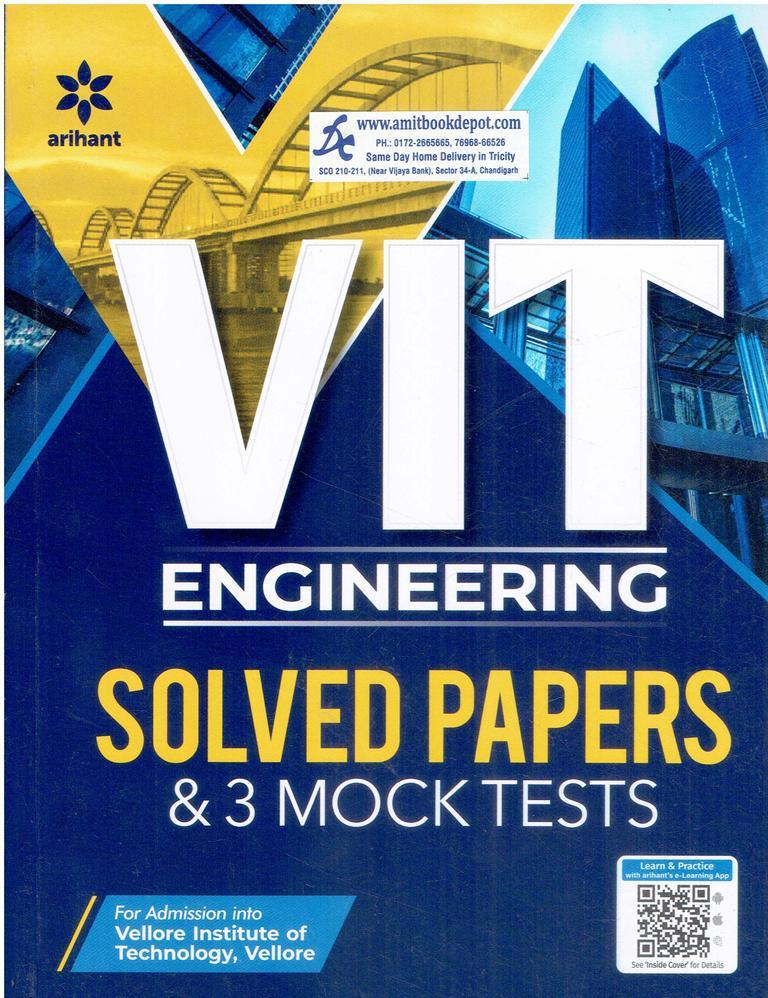 VIT Engineering Mock Tests and Solved Papers