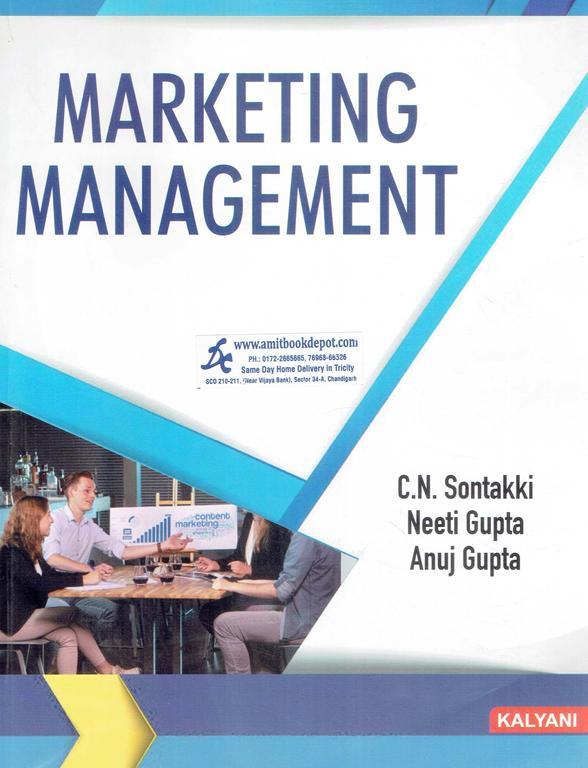 Marketing Management BBA 3rd Semester PU Chandigarh