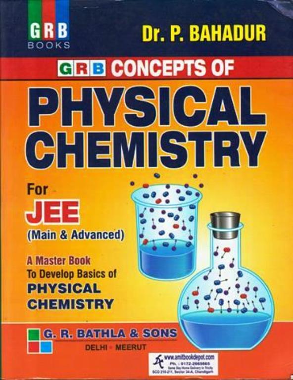 GRB Concepts of Physical Chemistry for JEE Main and Advanced