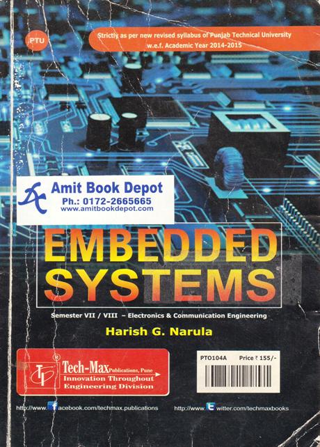 Embedded Systems ECE and ETC 7th and 8th Sem PTU (OLD)