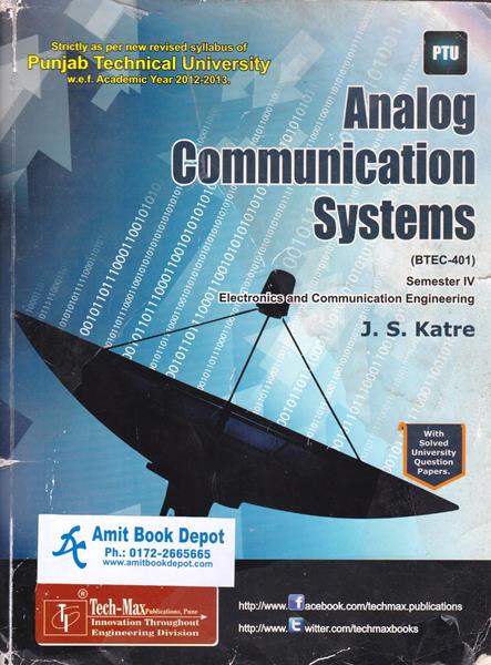 Analog Communication Systems ECE 4th Sem (OLD)