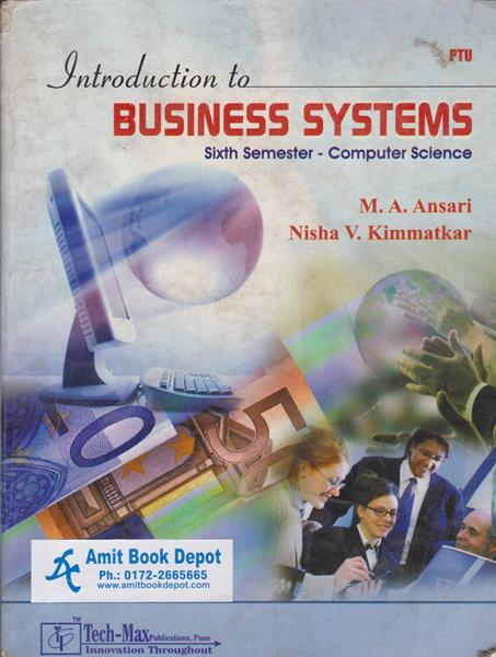 Introduction to Business Systems CSE 6th Sem PTU (OLD)