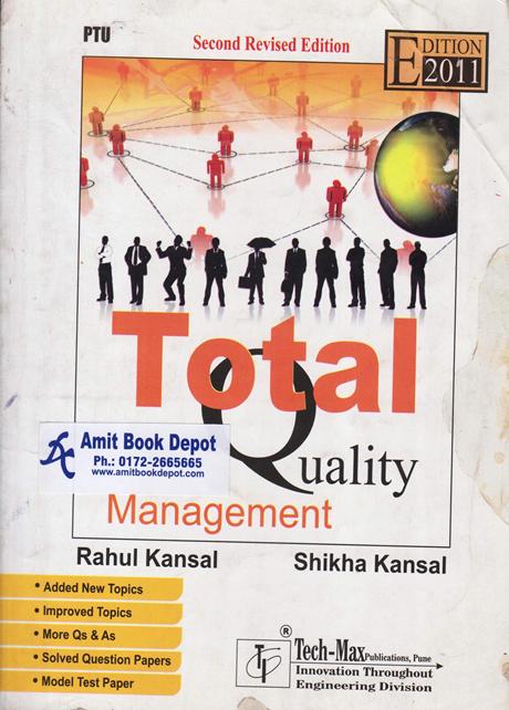 Total Quality Management ETE 5th Sem PTU (NEW)