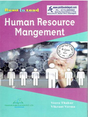 Human Resource Management BCom 3rd Semester Punjab Technical University