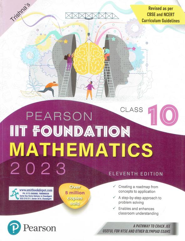 Pearson IIT Foundation Series Mathematics Class 10th