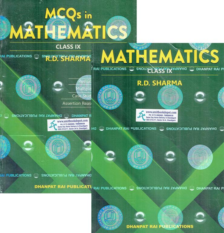 R D Sharma Mathematics for Class 9th